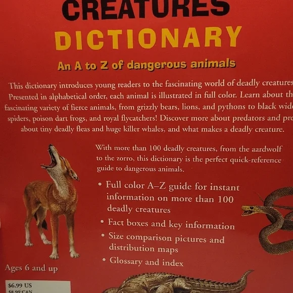 Deadly Creatures Dictionary - Picture 3 of 7